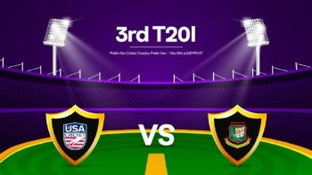 হোয়াইটওয়াশ এড়াতে রাতে যুক্তরাষ্ট্রের মুখোমুখি হচ্ছে বাংলাদেশ